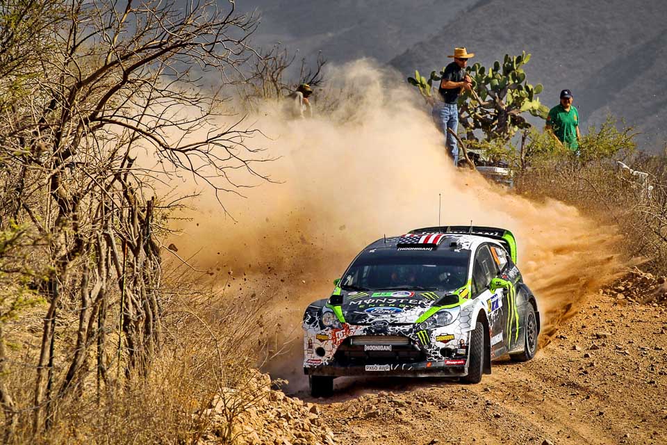 Alex and Ken Block at Rally Mexico 2012 - Image thanks to ©Race&motion - https://www.facebook.com/raceemotion